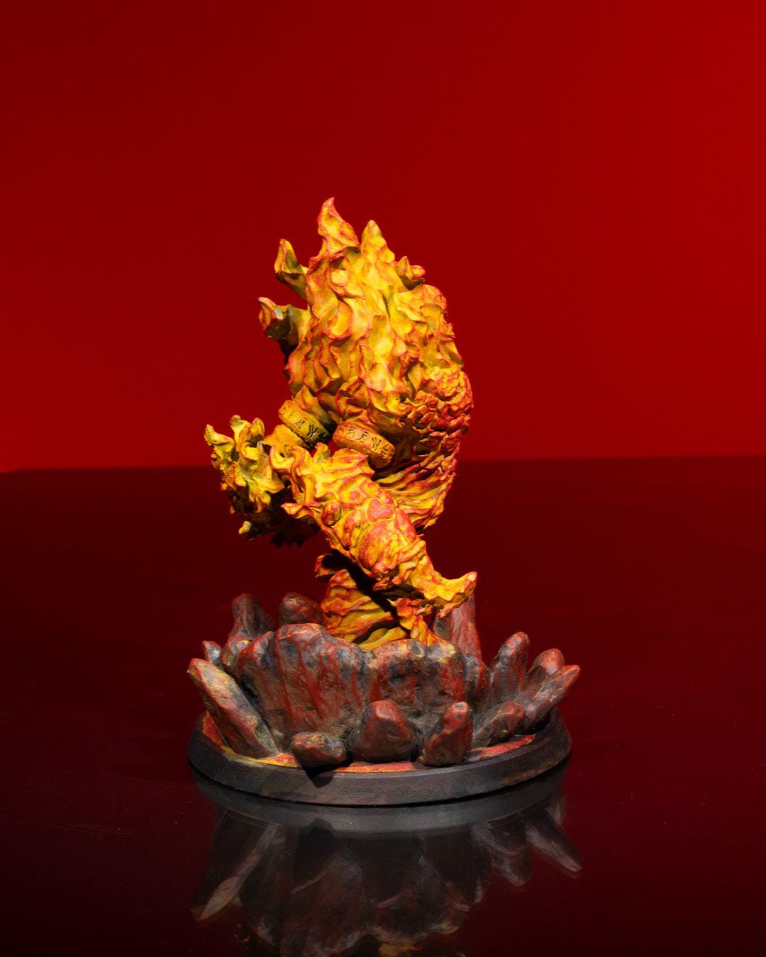 Ice and Fire - Fire Elemental -  - Miniature