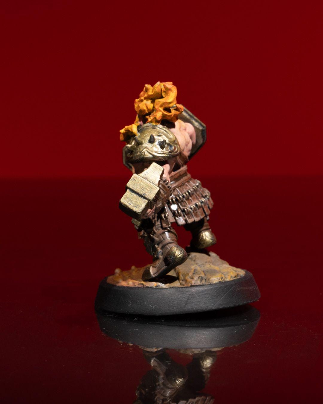 Ice and Fire - Male Fire Soldier -  - Miniature