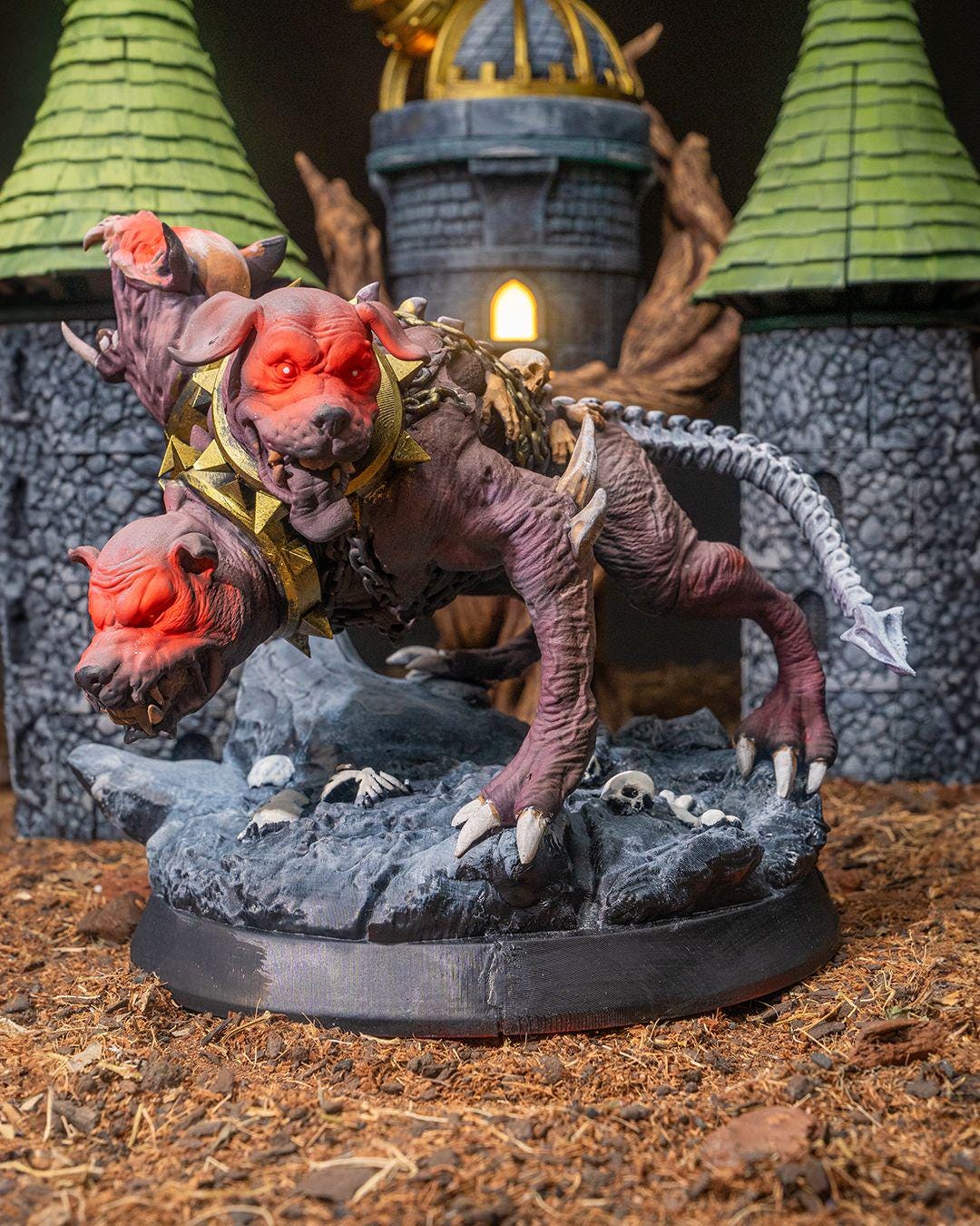 The Bestiarium of The Mad Scholar - Cerberus  - Miniature