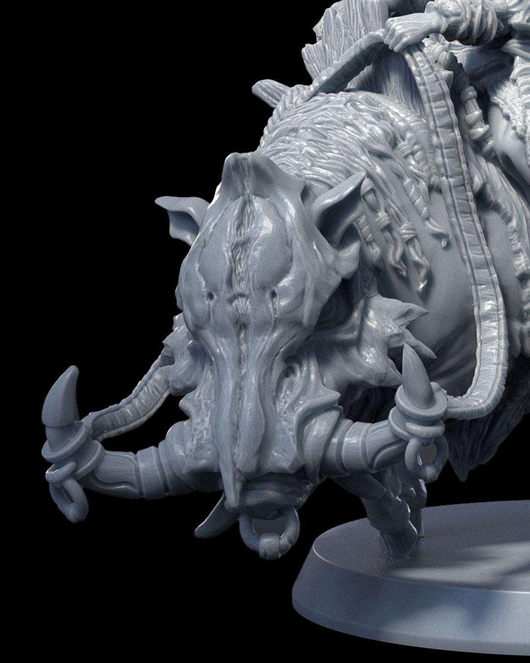 The Bestiarium of The Mad Scholar - Astaron, The Executioner - Miniature