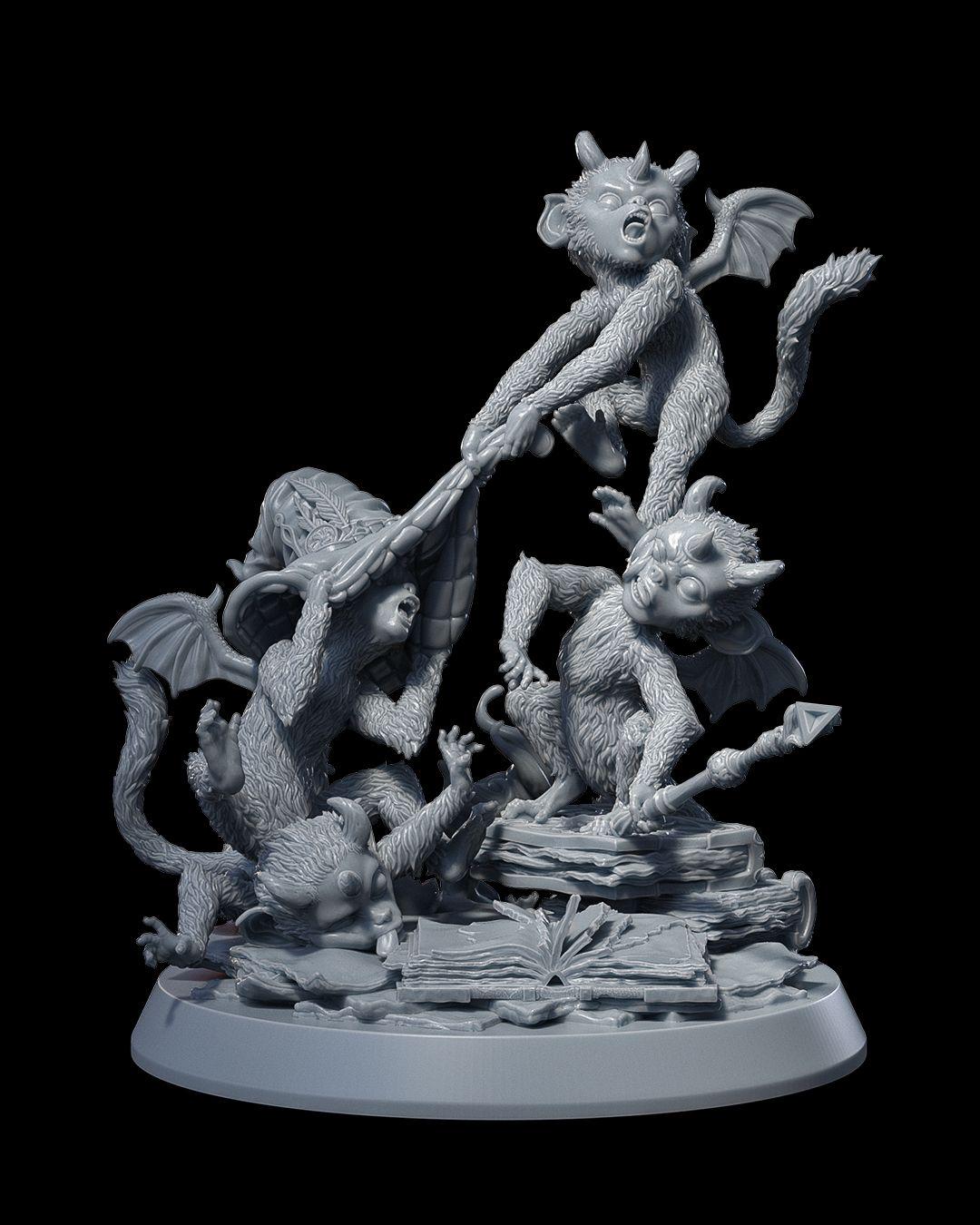 The Bestiarium of The Mad Scholar - Monkling - Miniature