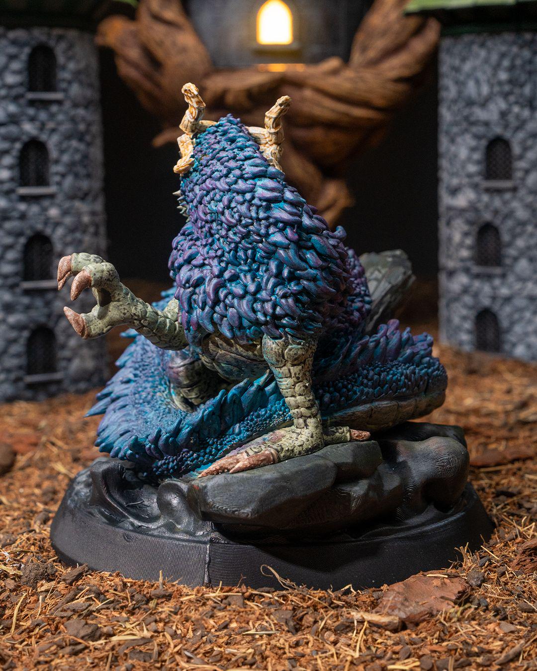 The Bestiarium of The Mad Scholar - Oriental Dragon  - Miniature