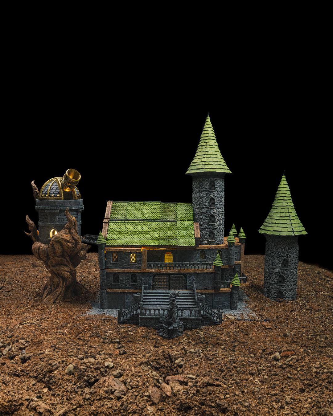 The Bestiarium of The Mad Scholar - Scholar's Tower - Miniature