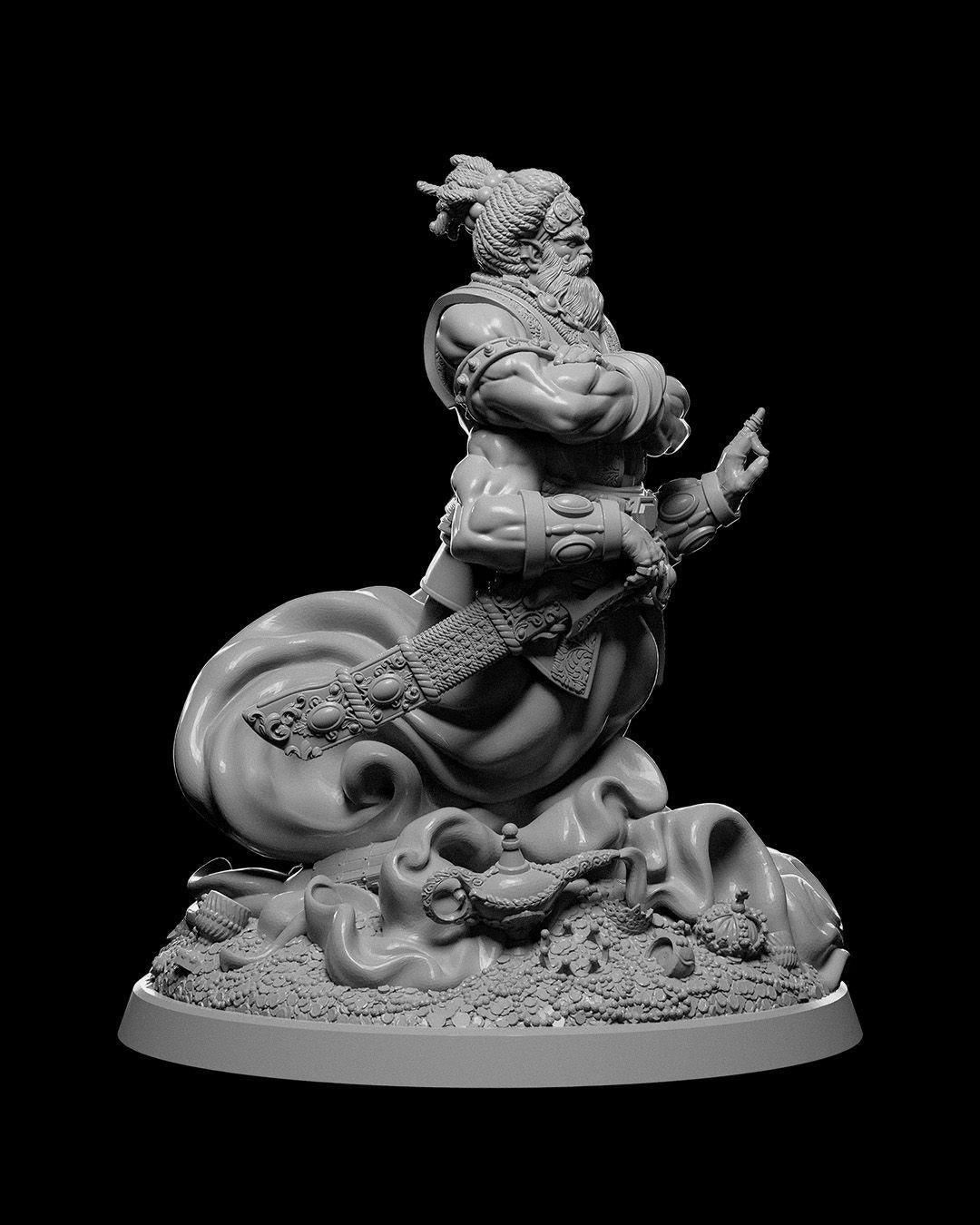 Sands of Time - Genie - Miniature