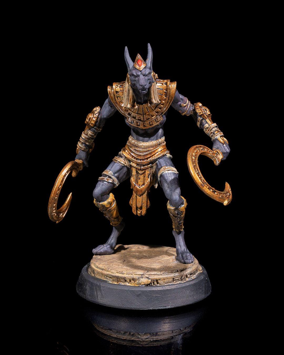 Sands of Time - Jackal Warrior Scythe - Miniature