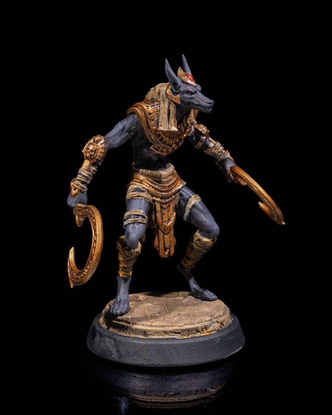 Sands of Time - Jackal Warrior Scythe - Miniature