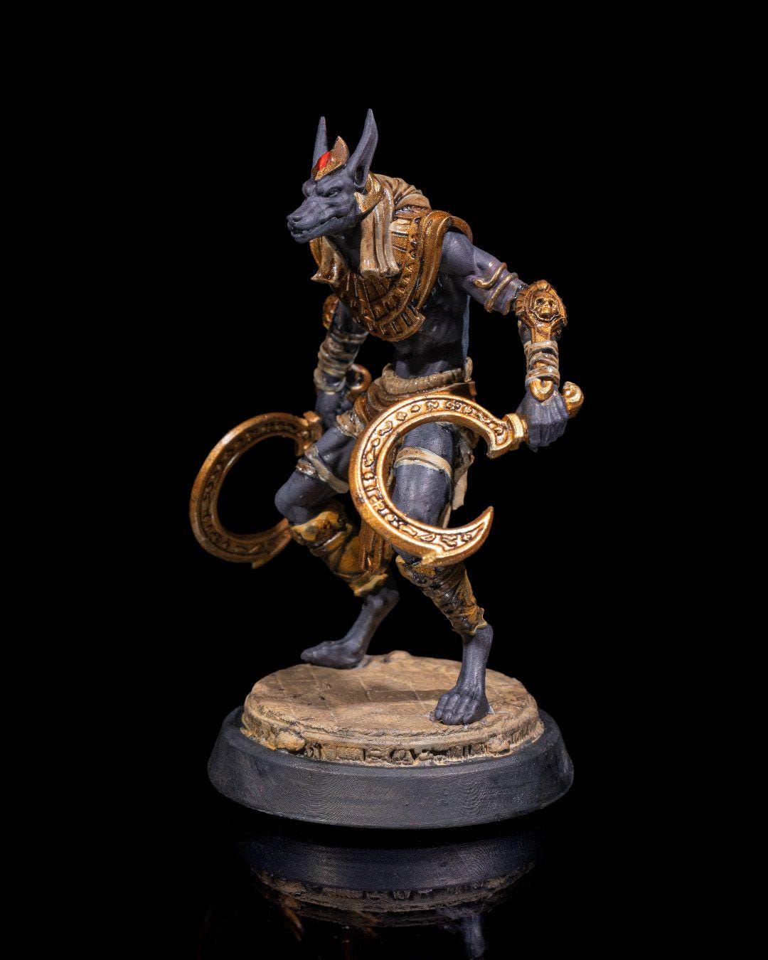 Sands of Time - Jackal Warrior Scythe - Miniature