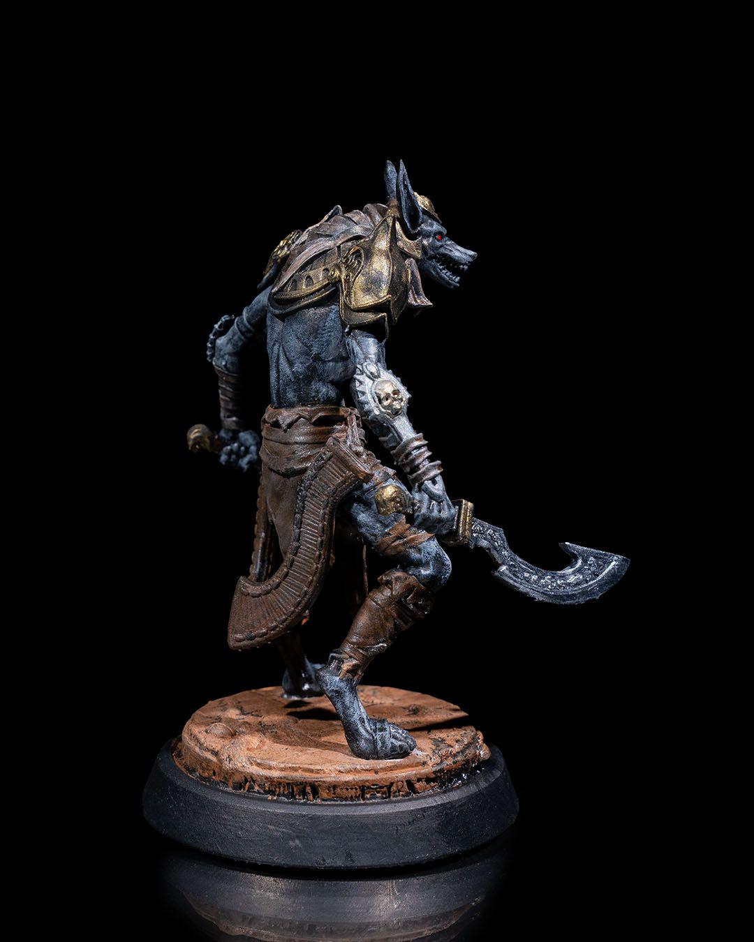 Sands of Time - Jackal Warrior Sword - Miniature