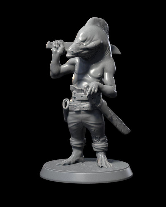 A Tale From the Deep - Kuo-toa 01 - Miniature