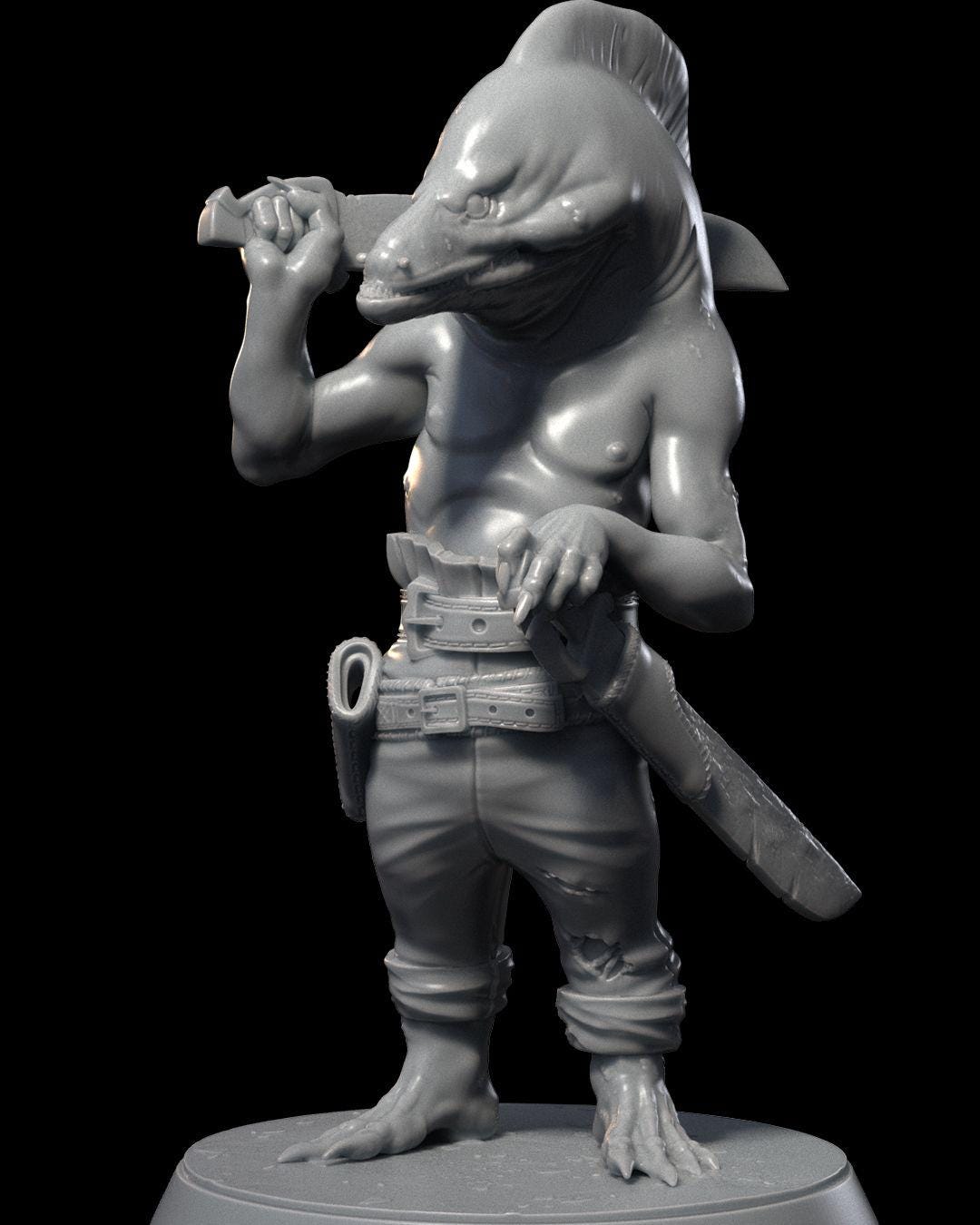 A Tale From the Deep - Kuo-toa 01 - Miniature