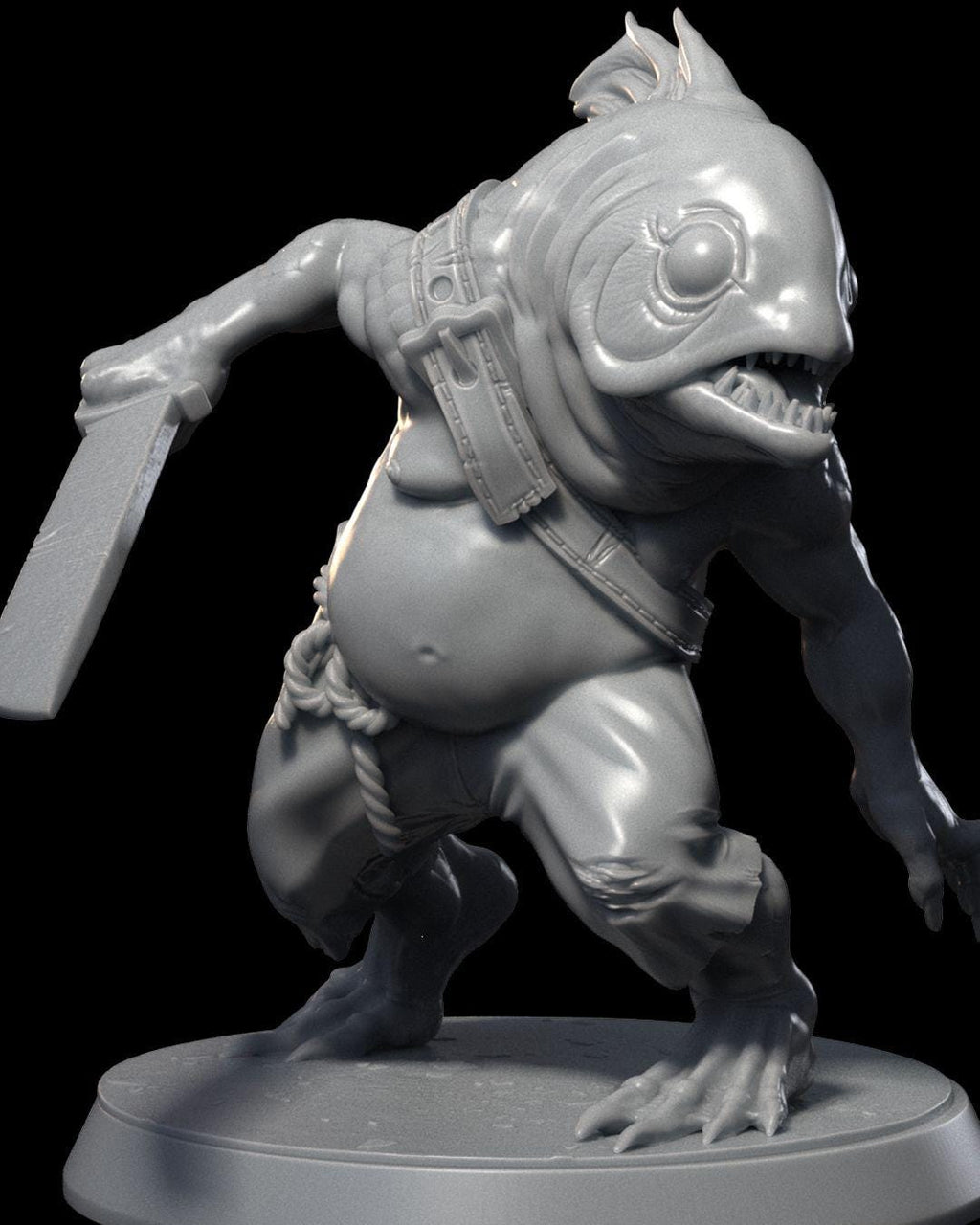 A Tale From the Deep - Kuo-toa 02 - Miniature