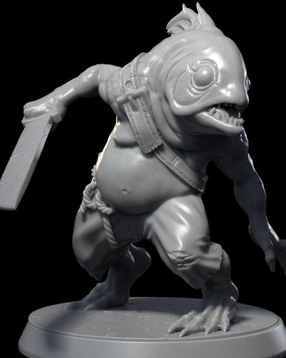 A Tale From the Deep - Kuo-toa 02 - Miniature