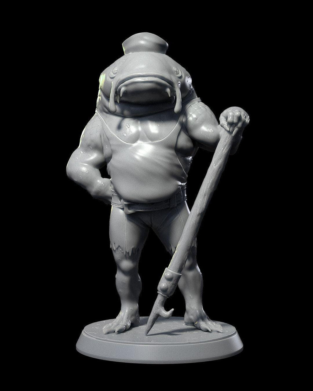 A Tale From the Deep - Kuo-toa 03 - Miniature