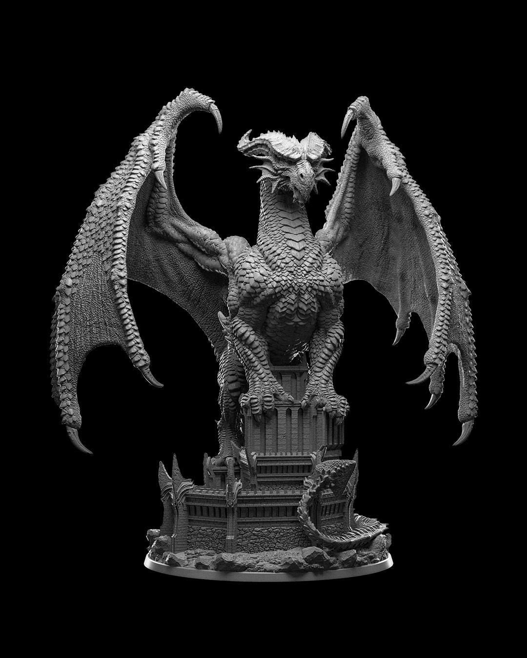Dragon's Vault - Arnya, The Ember Wing - Miniature