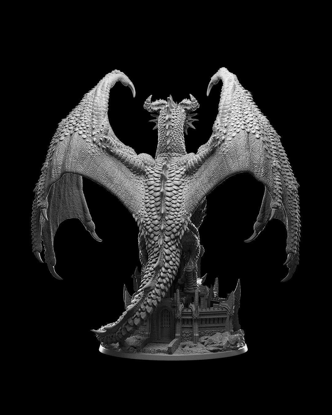Dragon's Vault - Arnya, The Ember Wing - Miniature