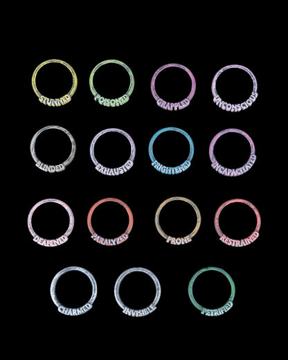 Condition Rings - Miniature - Set of 16