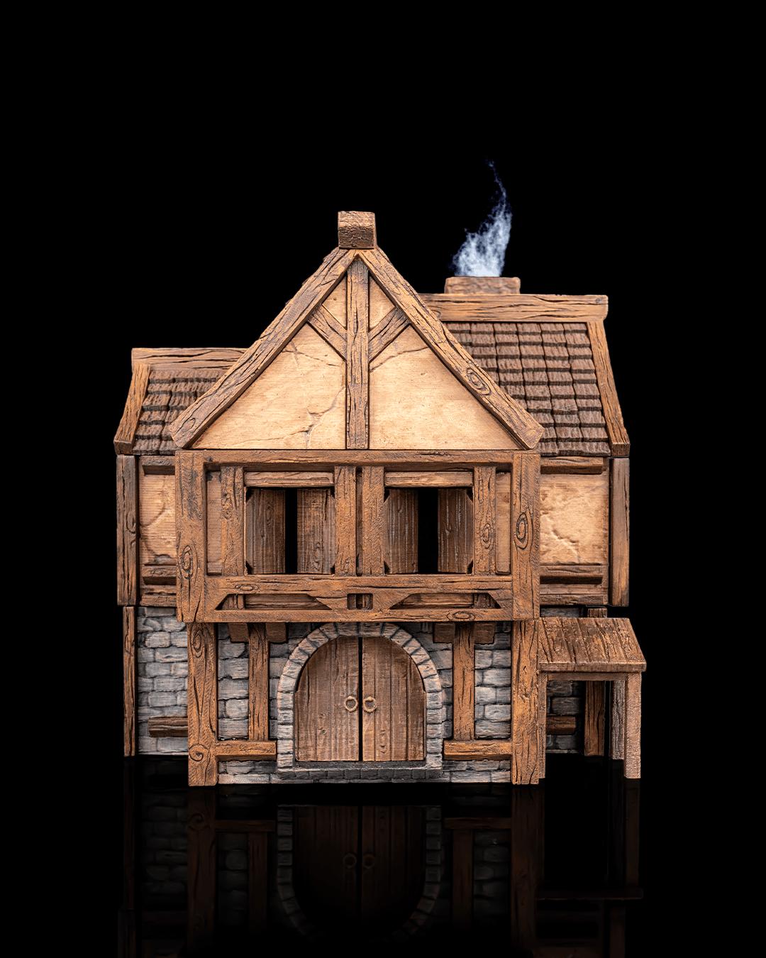 Yrifield - Village Set - The Gilded Flagon - Tavern - Miniature