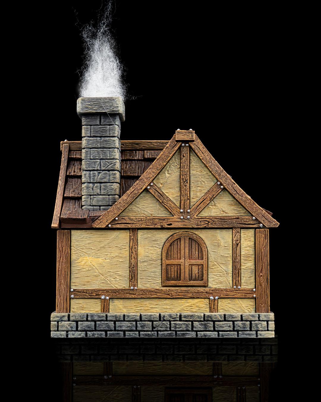 Yrifield - Village Set - Village House - Miniature