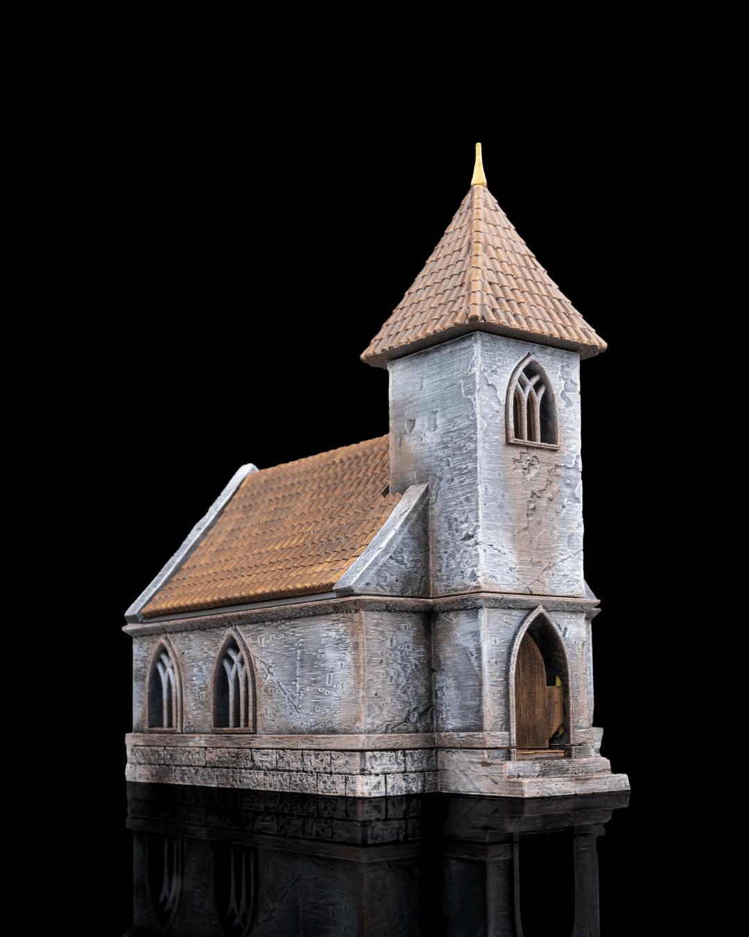 Yrifield - Village Set - Chapel of Saint Elira - Miniature