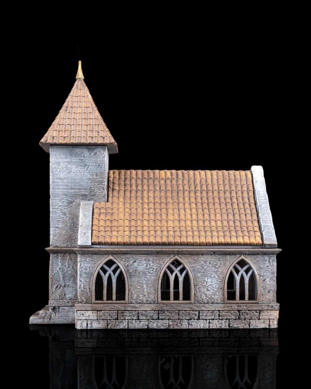 Yrifield - Village Set - Chapel of Saint Elira - Miniature