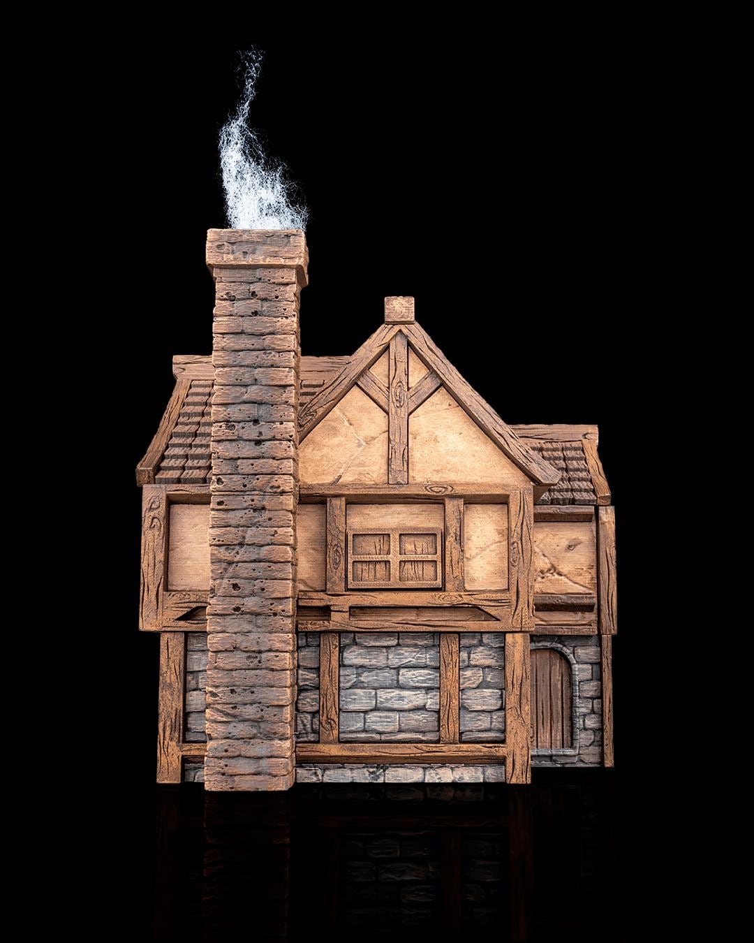 Yrifield - Village Set - The Gilded Flagon - Tavern - Miniature