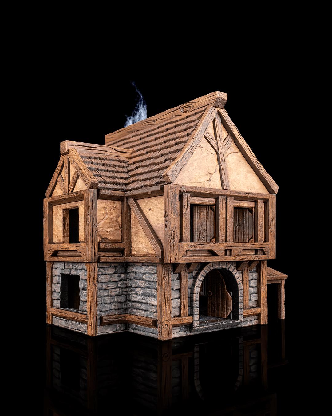 Yrifield - Village Set - The Gilded Flagon - Tavern - Miniature