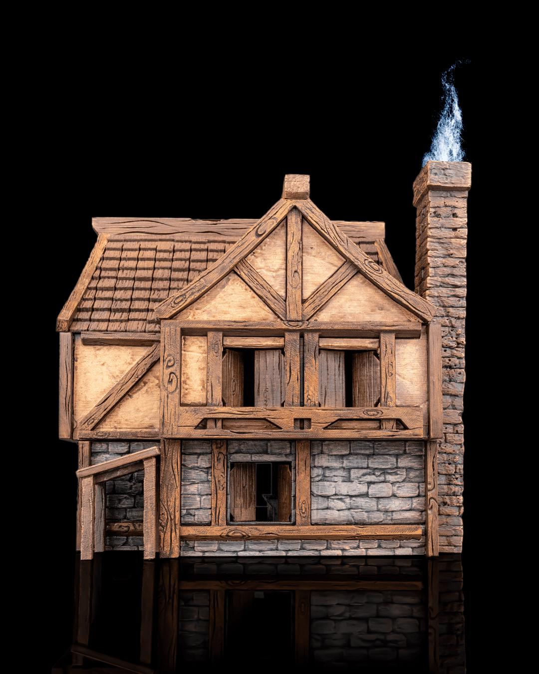 Yrifield - Village Set - The Gilded Flagon - Tavern - Miniature