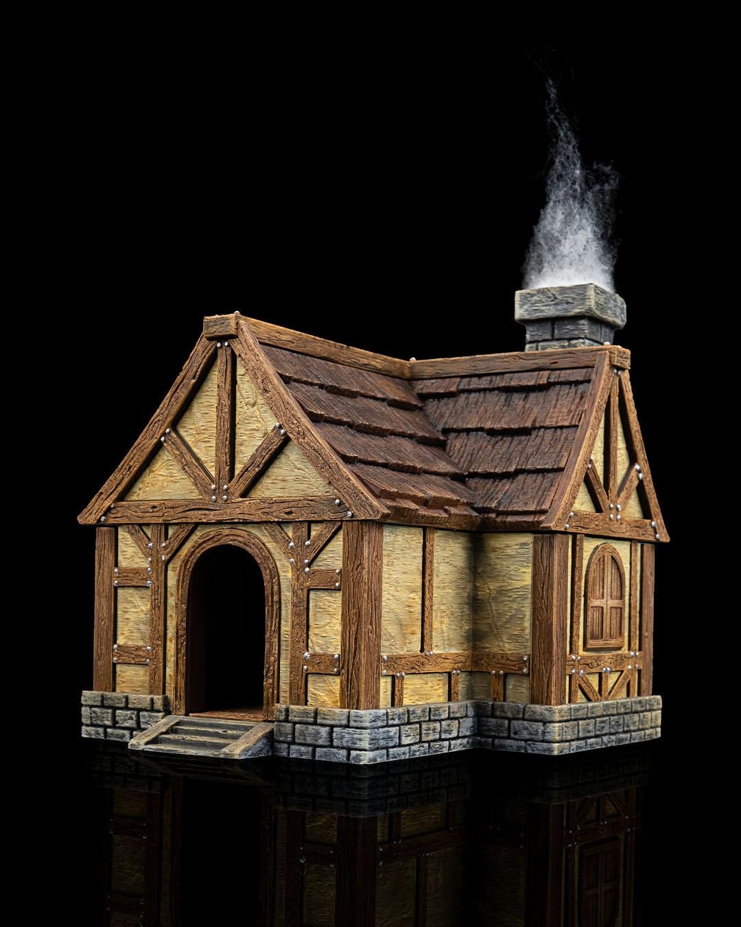 Yrifield - Village Set - Village House - Miniature