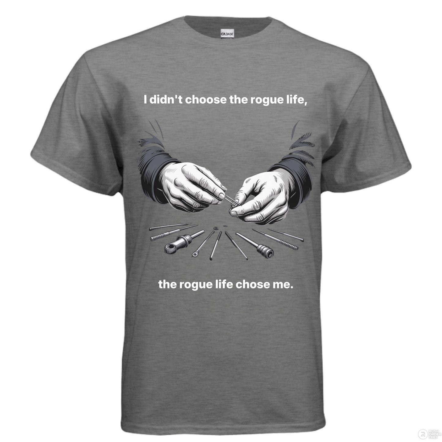 GRAPHITE HEATHER - FRONT