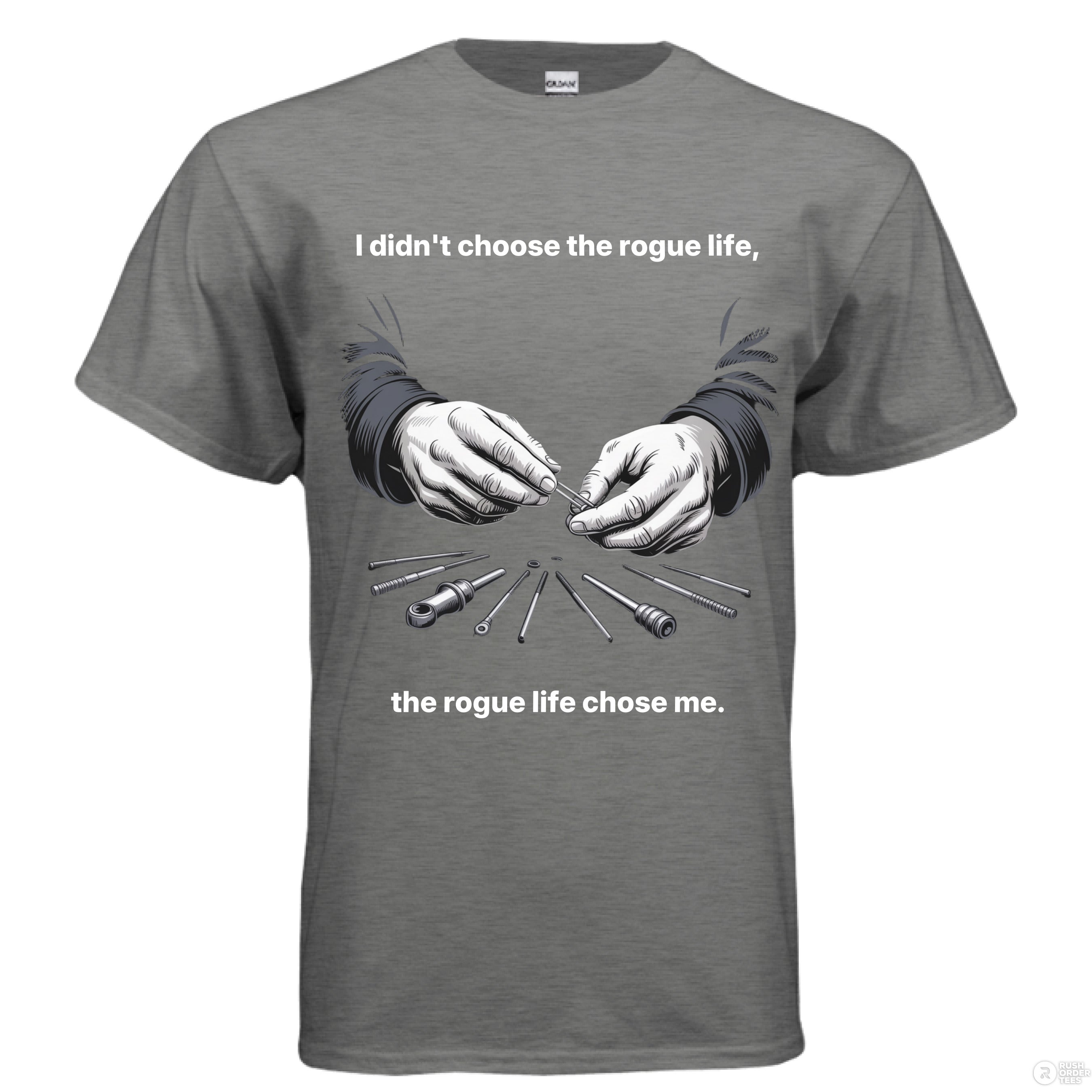 GRAPHITE HEATHER - FRONT