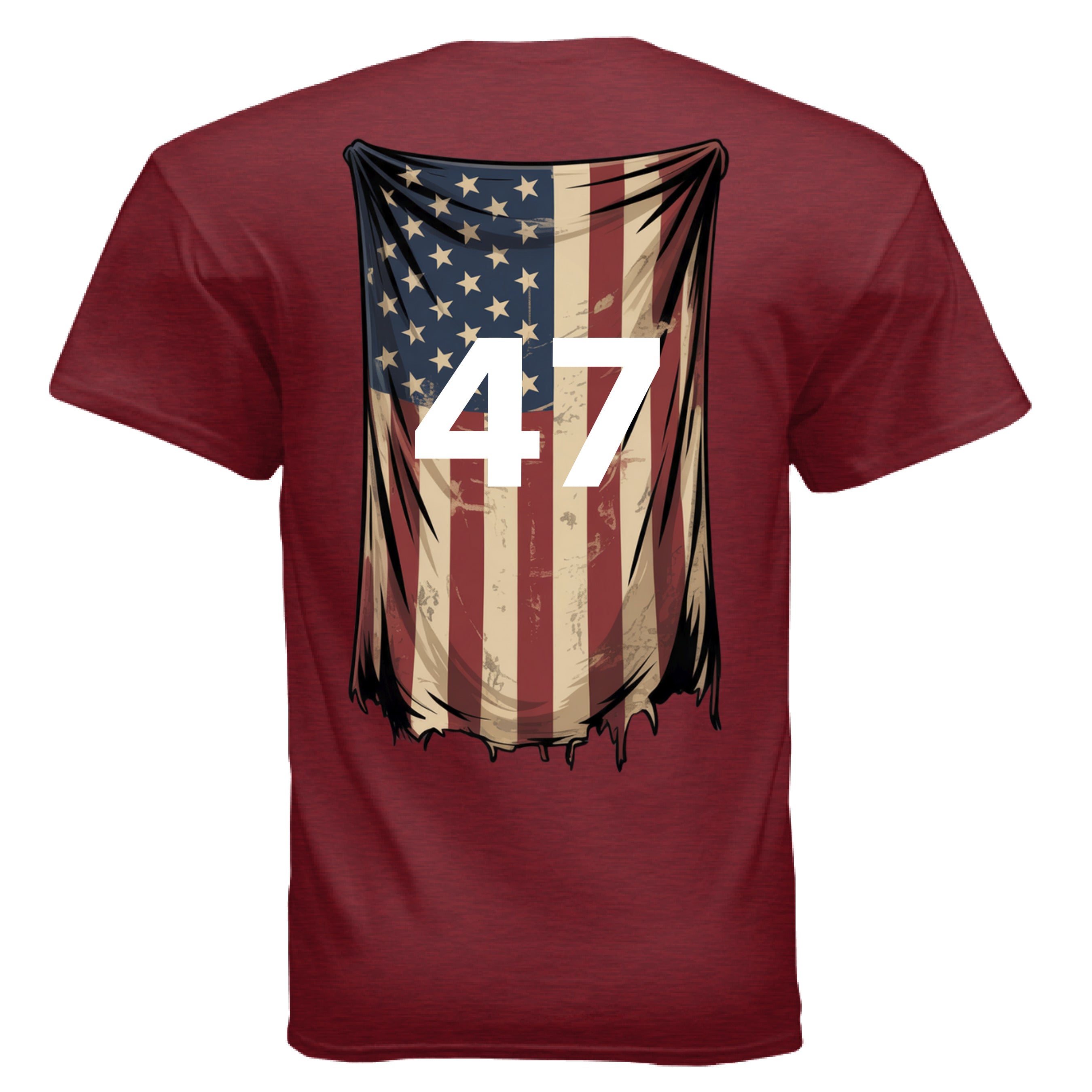 ANTIQUE CHERRY RED - BACK