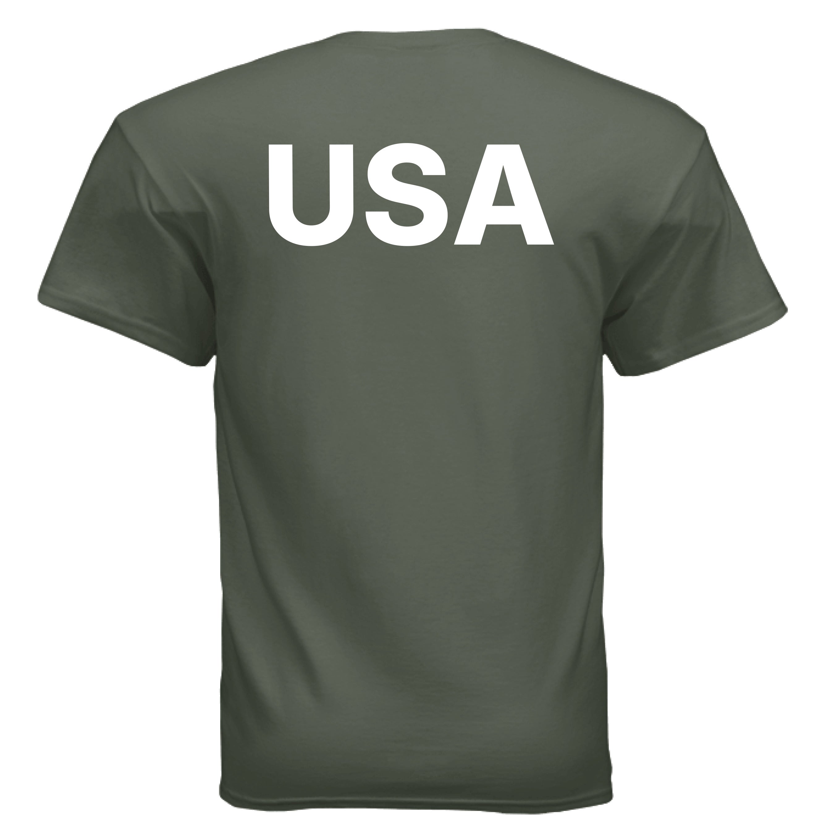 MILITARY GREEN - BACK
