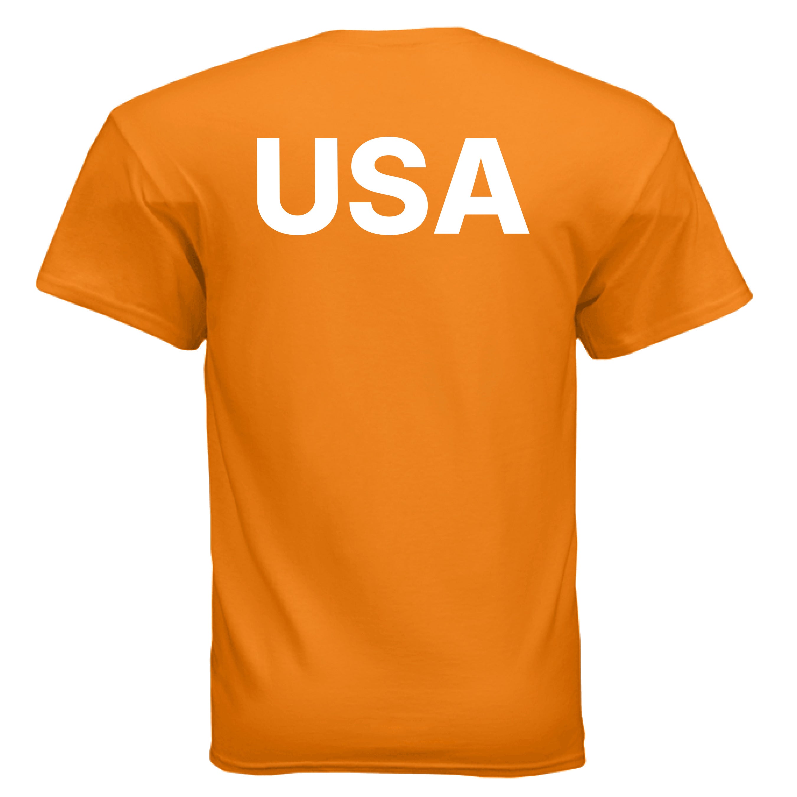 SAFETY ORANGE - BACK