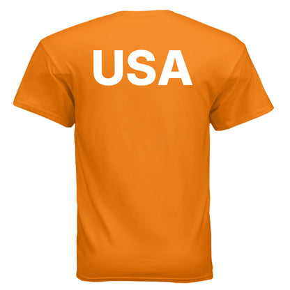 SAFETY ORANGE - BACK