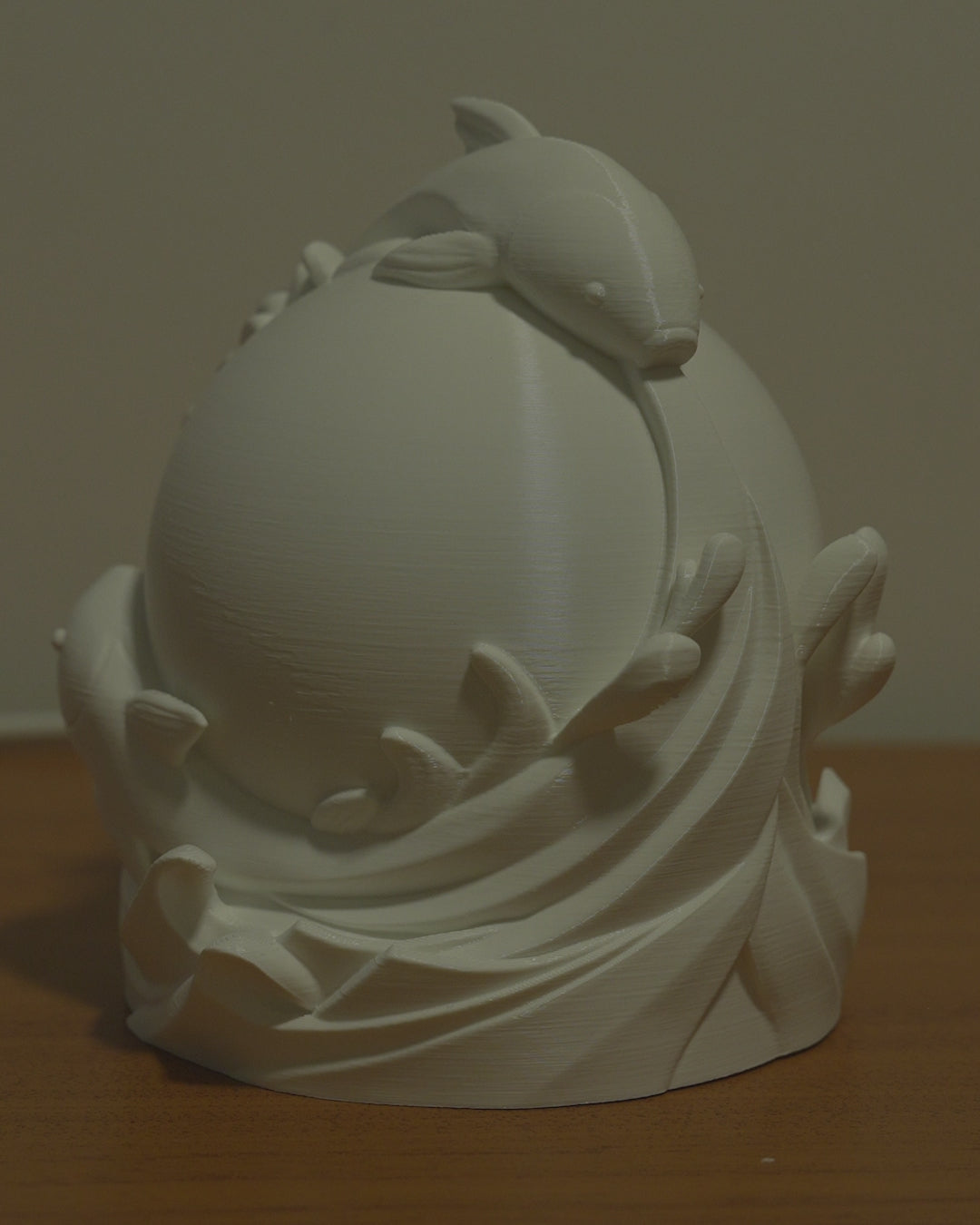 Twin Fish Sphere - Table Lamp